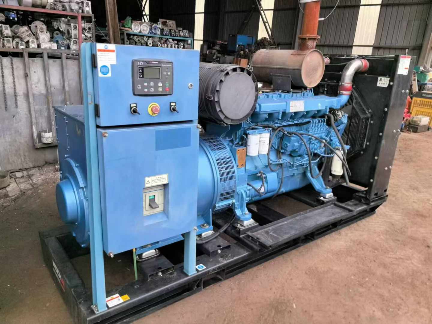 文圣500kW 柴油发电机组可带动设备功率的计算公式是什么?